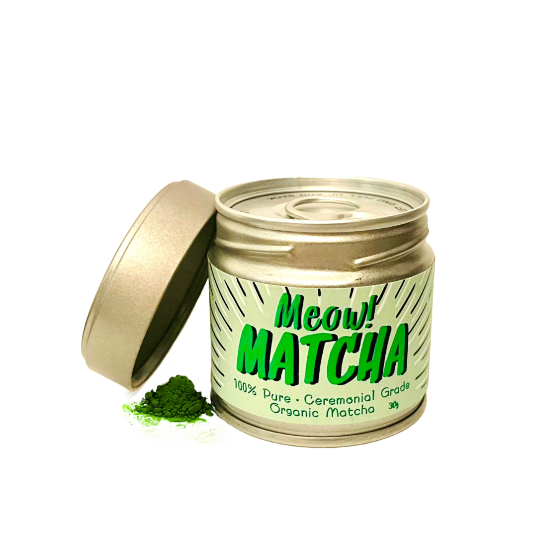 Meow! Premium Plus - Ceremonial Organic Matcha 30g